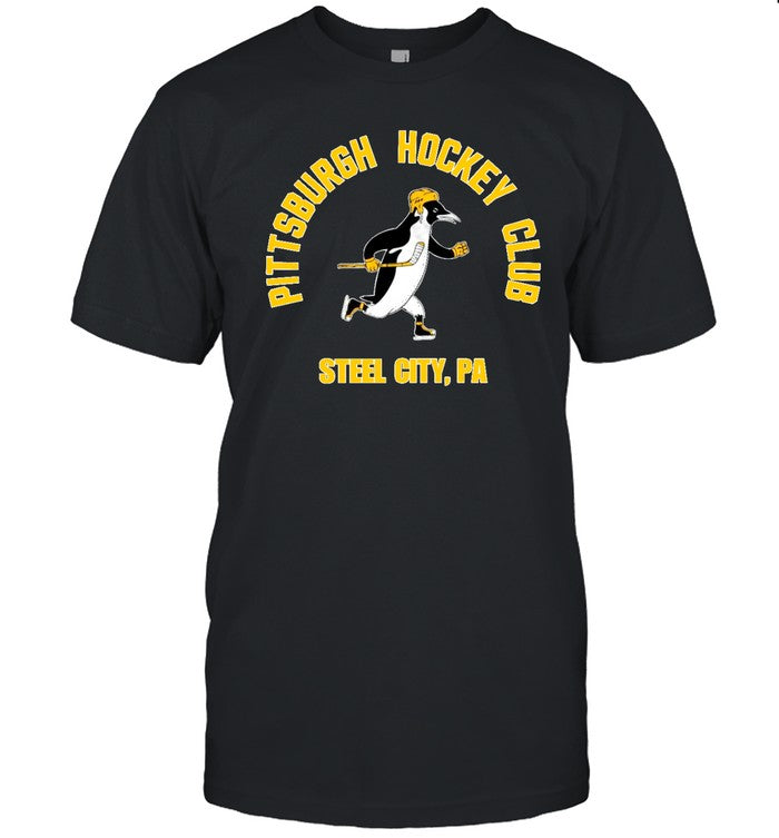 Funny Pittsburgh Hockey Club Steel City Pa T Shirt