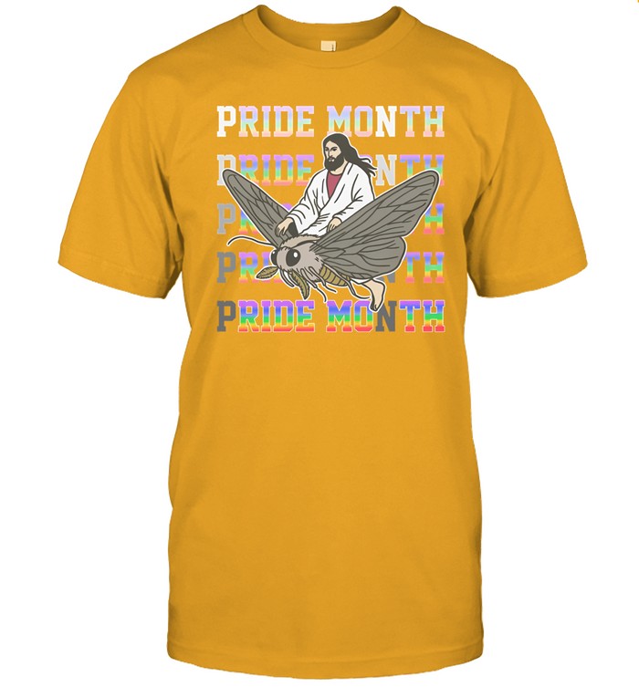 Shirts That Go Hard Pride Month Ride Moth