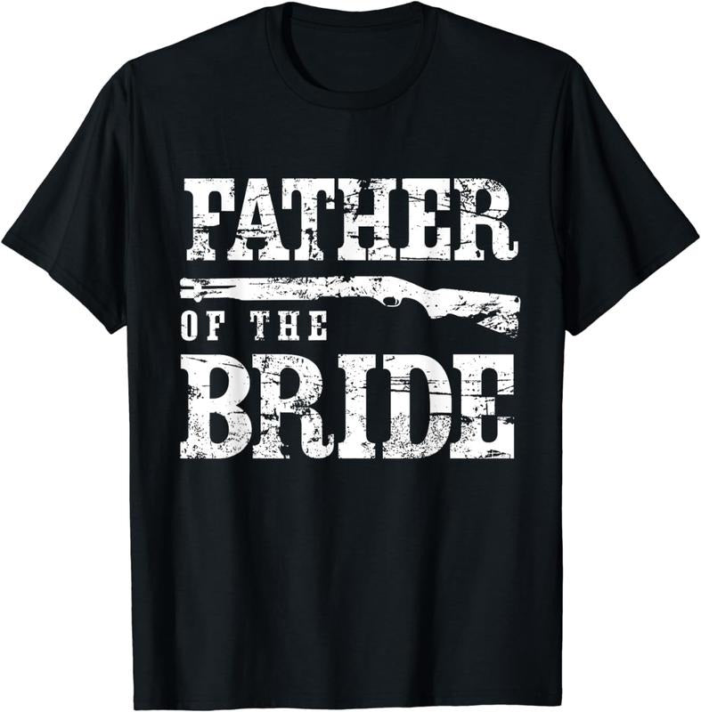 [100% Cotton]Father of the Bride T-Shirt