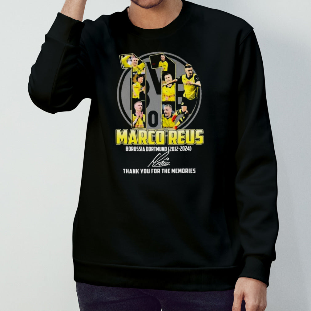 11 Marco Reus Borussia Dortmund 2012-2024 Thank You For The Memories T-Shirt