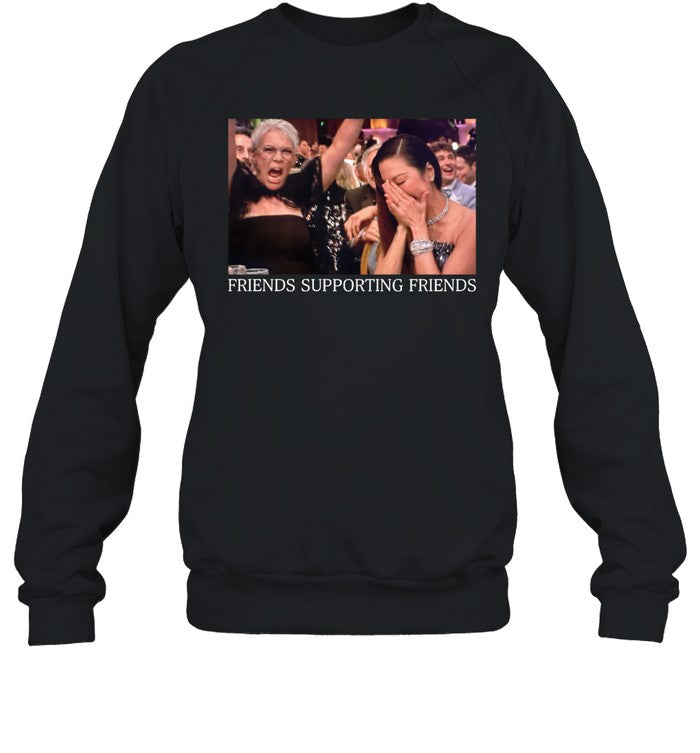 Michelle Yeoh Jamie Lee Curtis Golden Globes Friends Supporting Friends Shirt