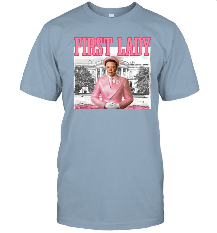 Marc84 Elon Musk First Lady T-Shirt