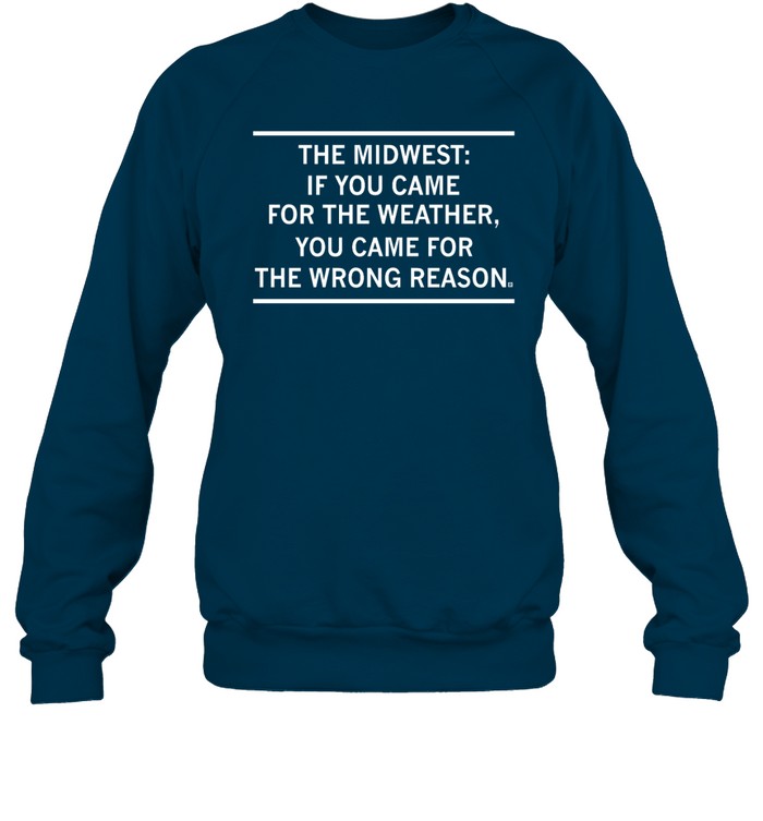 The Midwest If You Came For The Weather Hoodie