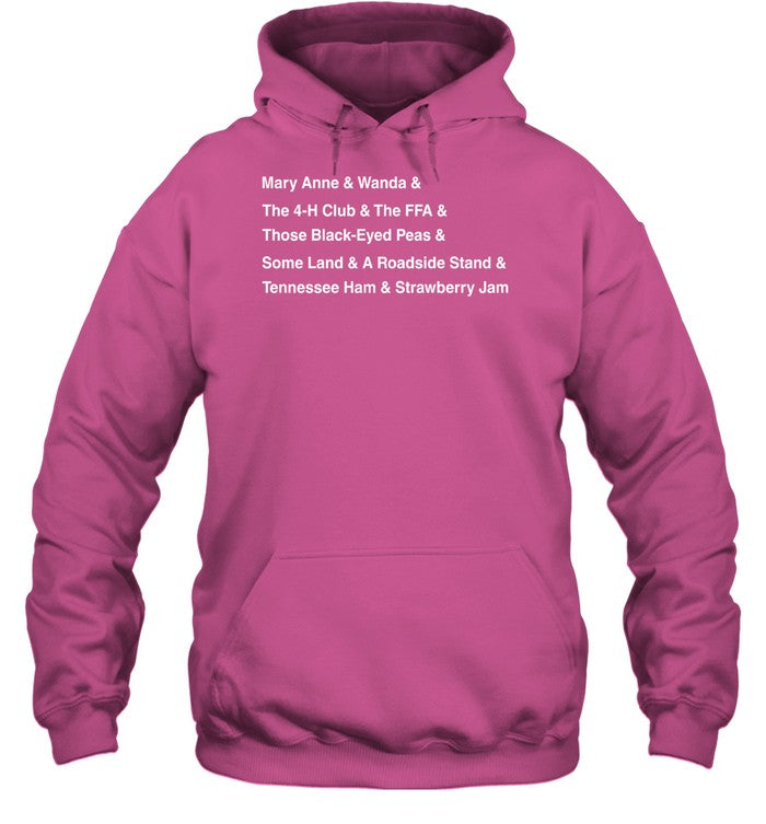 Mary Anne And Wanda And The 4-H Club & The Ffa Hoodie