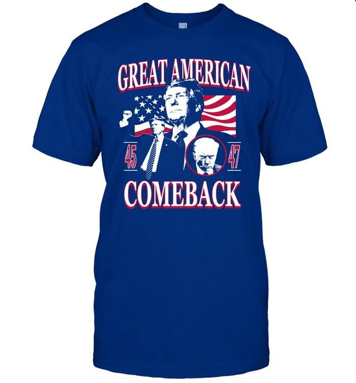 Trump Great American Comeback Tee Shirt