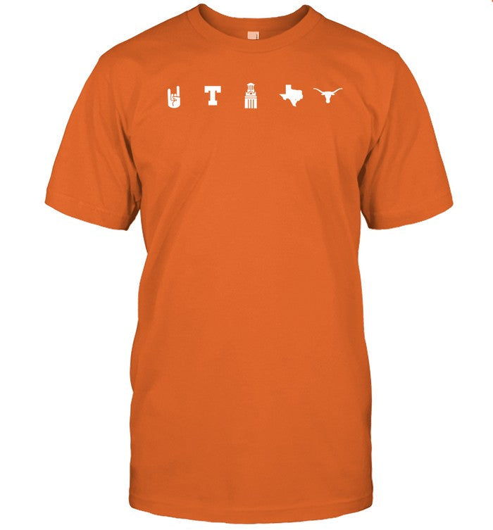 University Of Tennessee Ut Icons Strip T Shirt