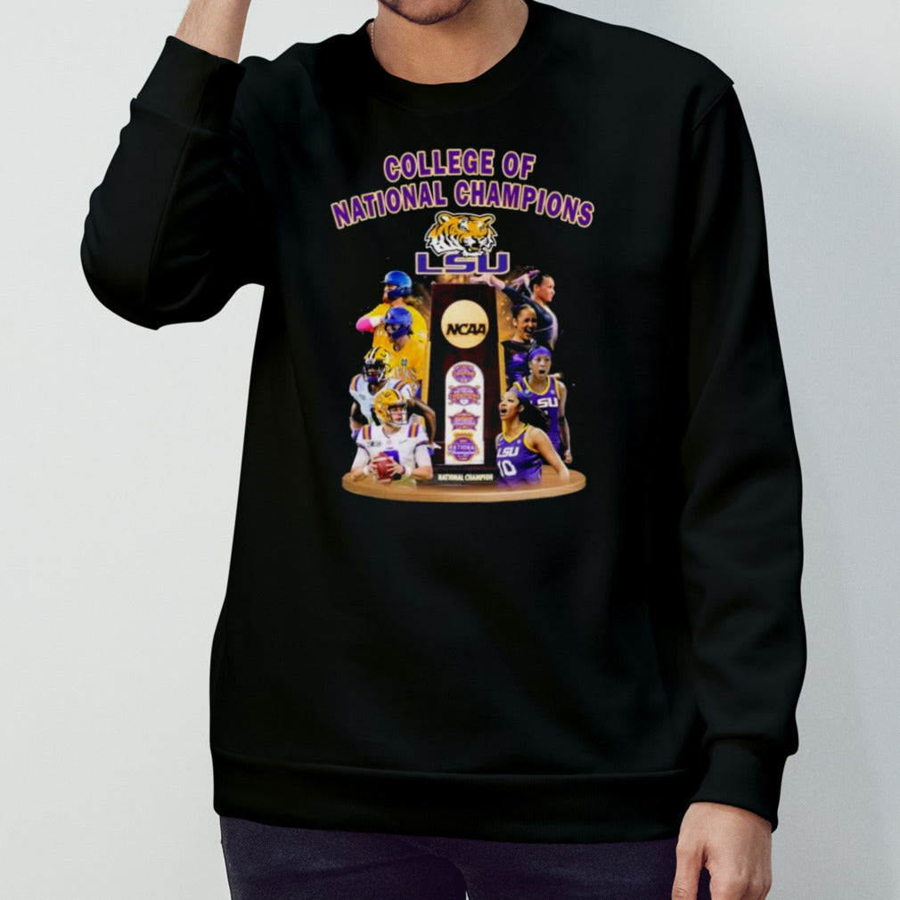 2024 College Of National Champions LSU Tigers Shirt