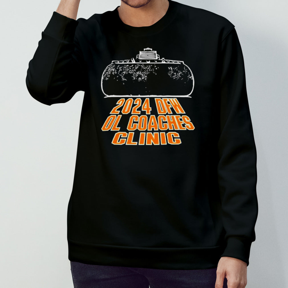 2024 DFW OL coaches clinic shirts