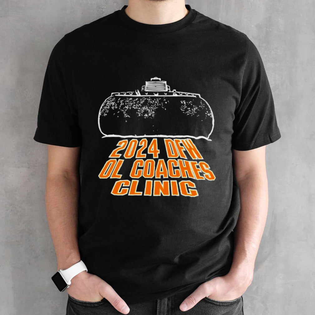 2024 DFW OL coaches clinic shirts