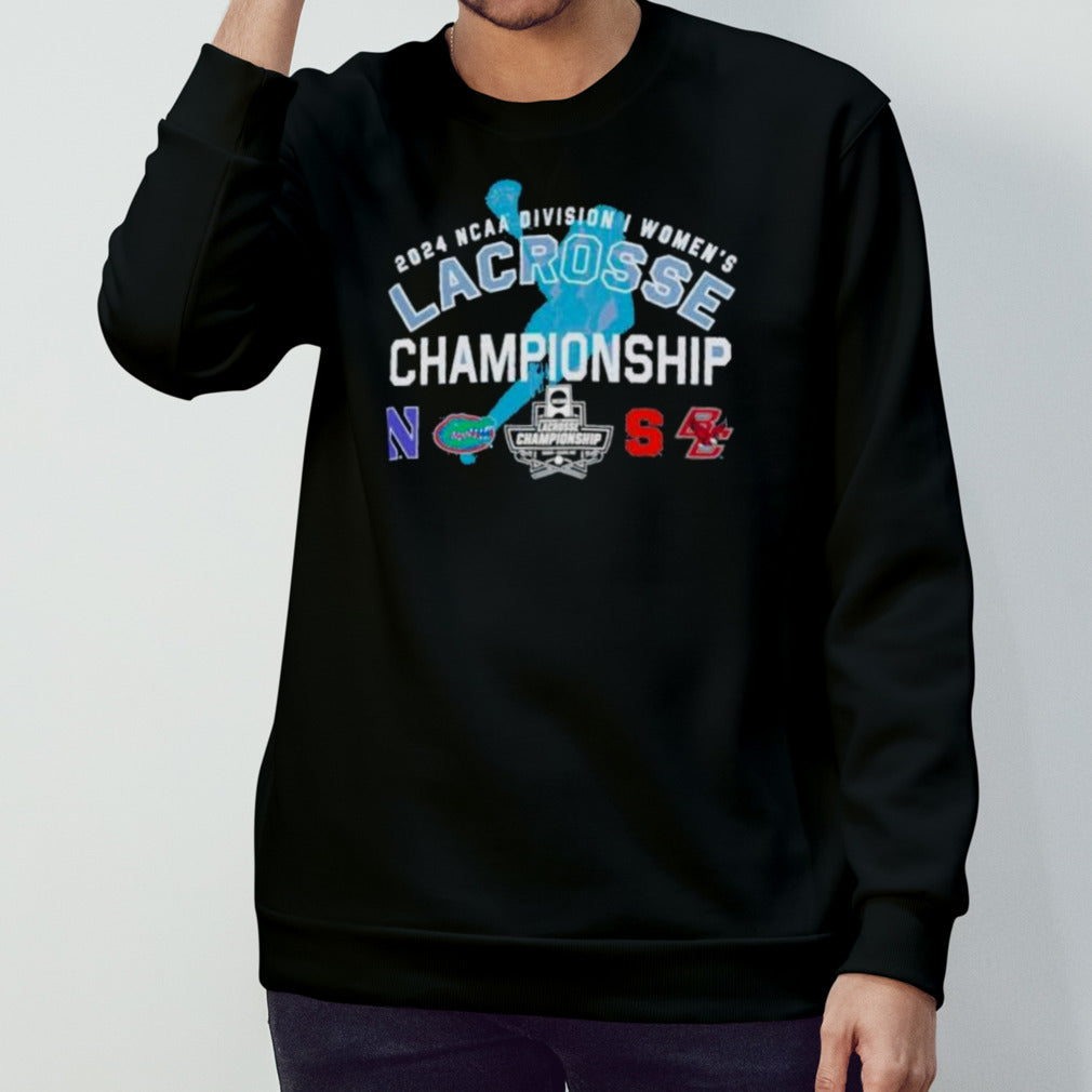 2024 Division I Womenâ€™s Lacrosse Championship Four Team Shirt