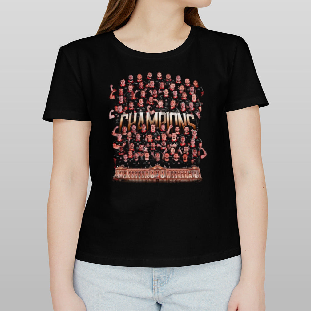 23x Champions Stade Toulousain 2024 TOP 14 Rugby Champions Shirt