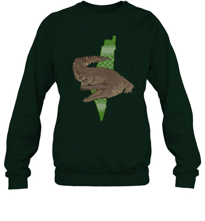Palestinian Crocodile Sweatshirt