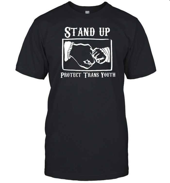 Stand Up Protect Trans Youth Hoodie