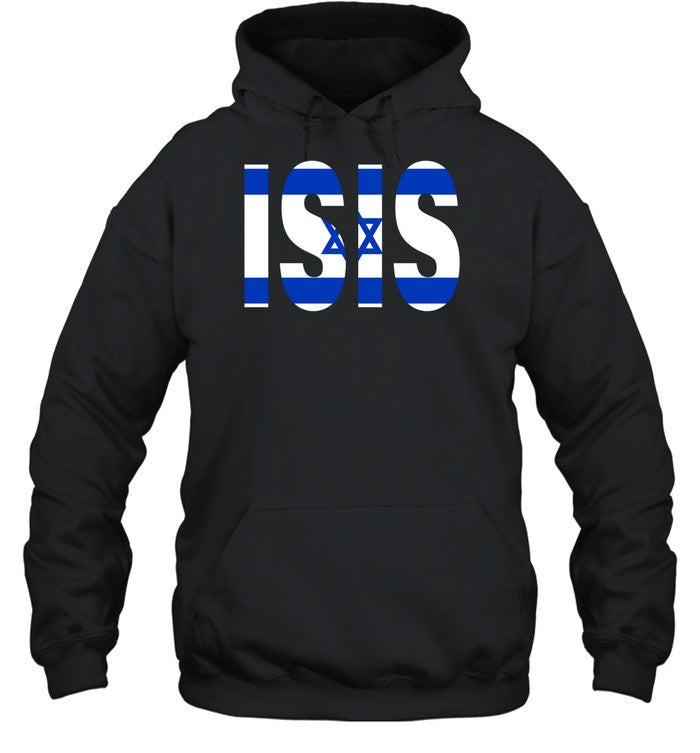 Isis Israel Flag Hoodie