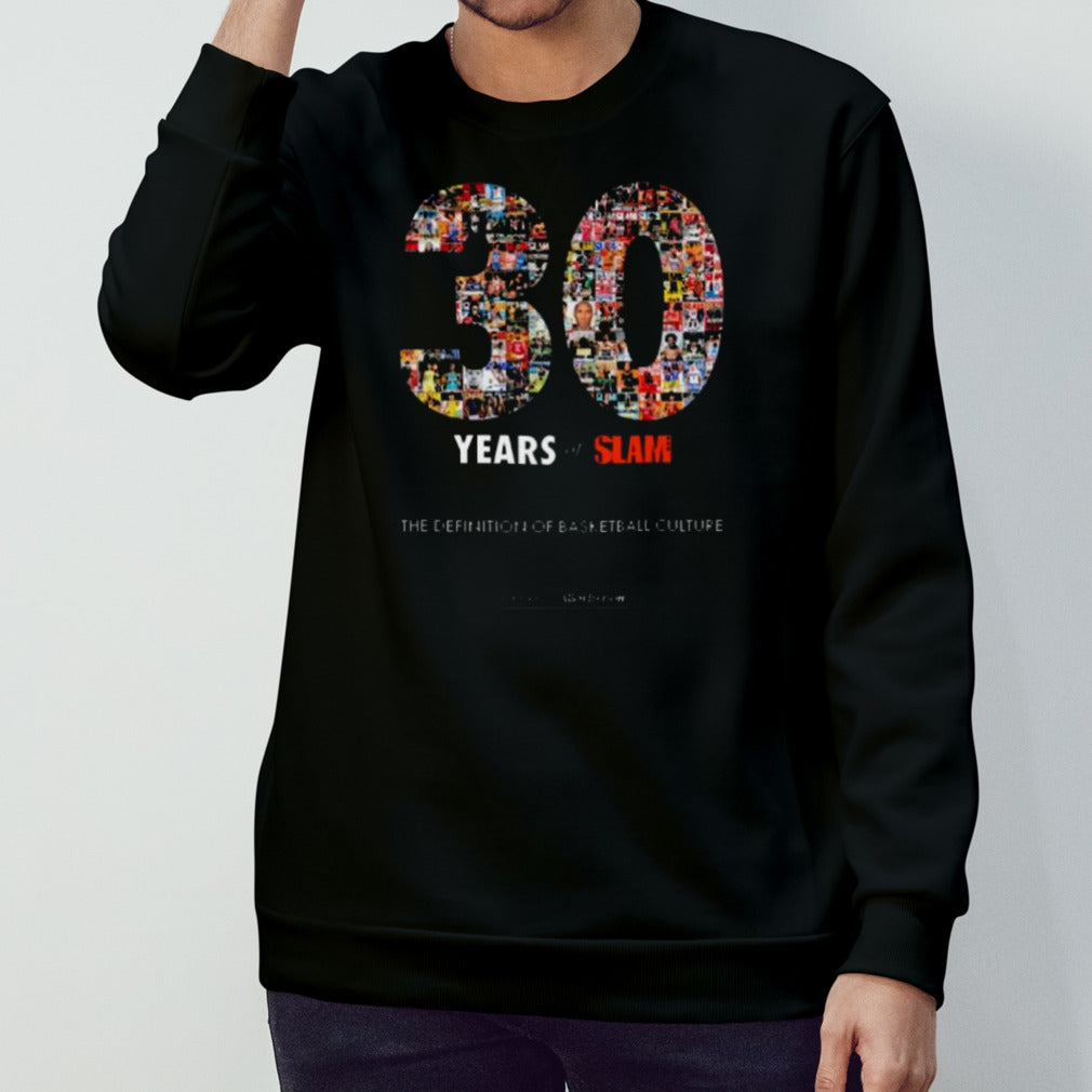 30 Years Of SLAM The Definition Of Basketball Culture Shirt