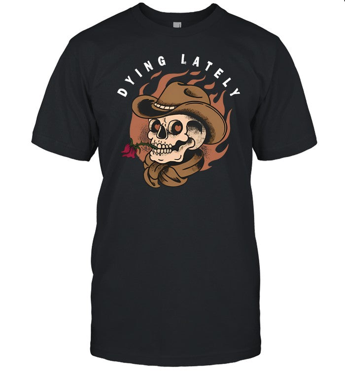 Jake Hill Dying Lately Skull Tee
