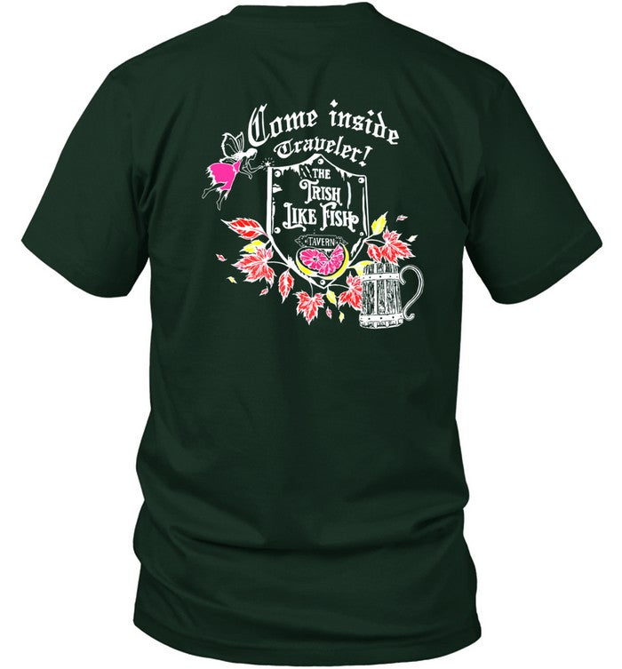 Trisha Paytas Come Inside Traveler The Trish Like Fish Tavern Shirt