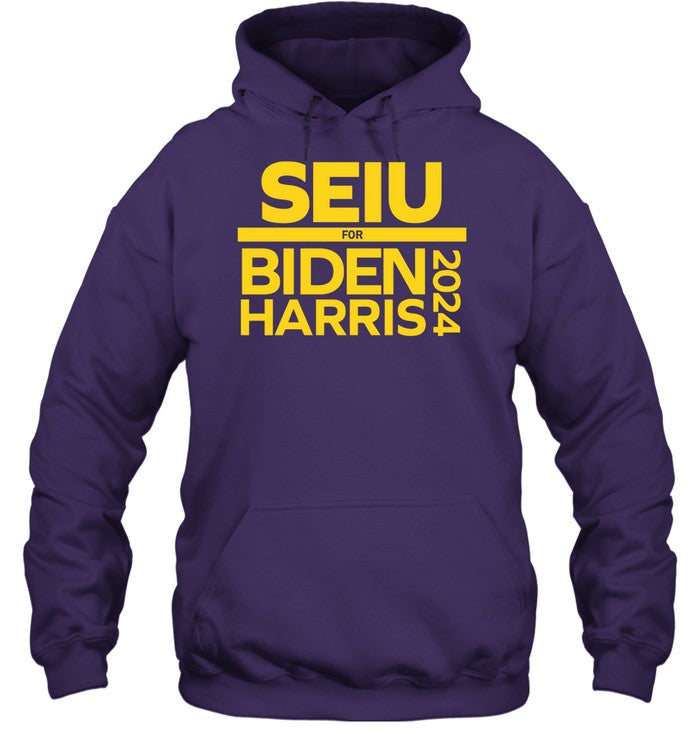 Seiu For Biden Harris 2024 Hoodie