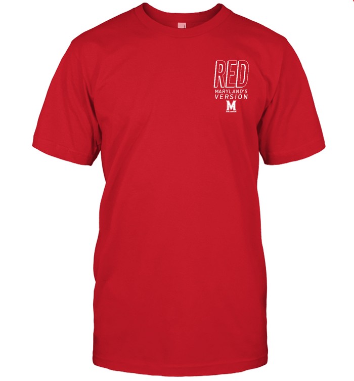 Funny Red Maryland's Version T Shirt
