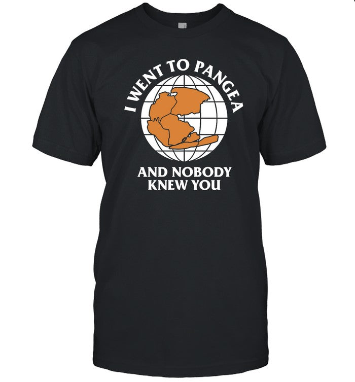 I Went To Pangea And Nobody Knew You T Shirt