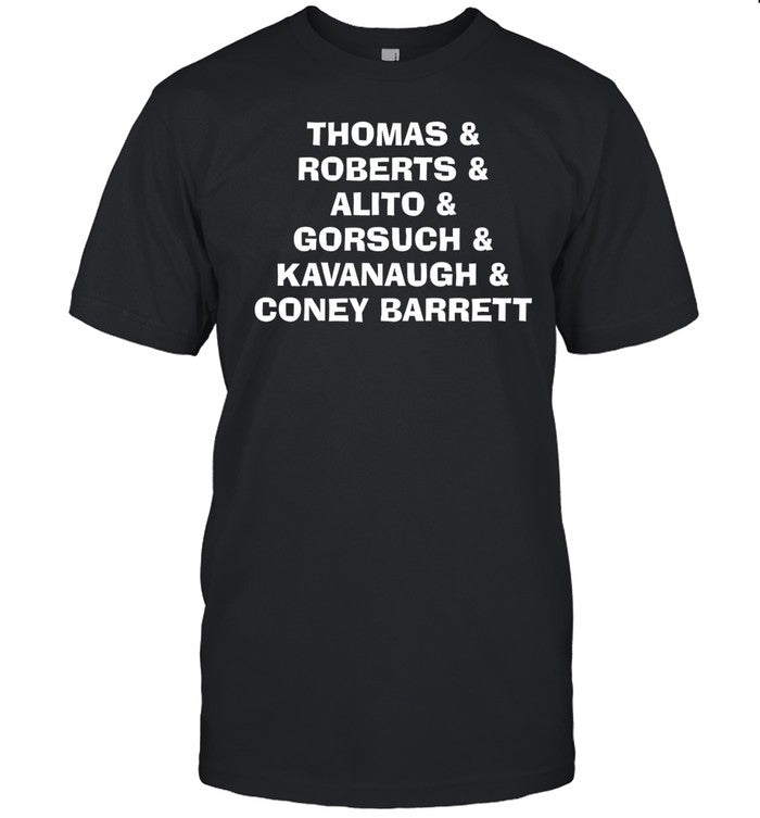 Katie Pavlich Thomas Roberts Alito Gorsuch Kavanaugh Coney Barrett Shirt