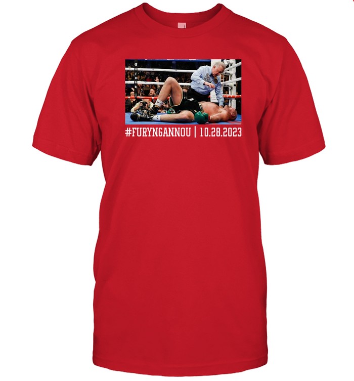 Francis Ngannou Furyngannou 10.28.2023 Limited Shirt