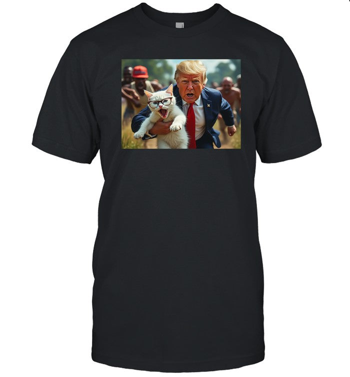 Catturd Vote Trump 2024 To Save The Cats From Being Eaten Tee