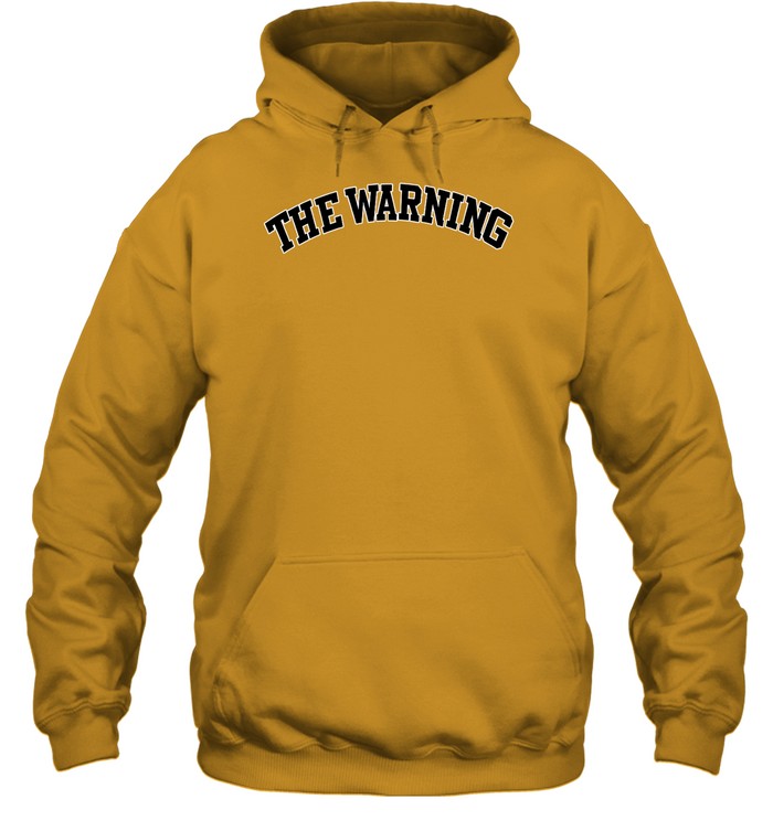 The Warning Varsity Gold Hoodie
