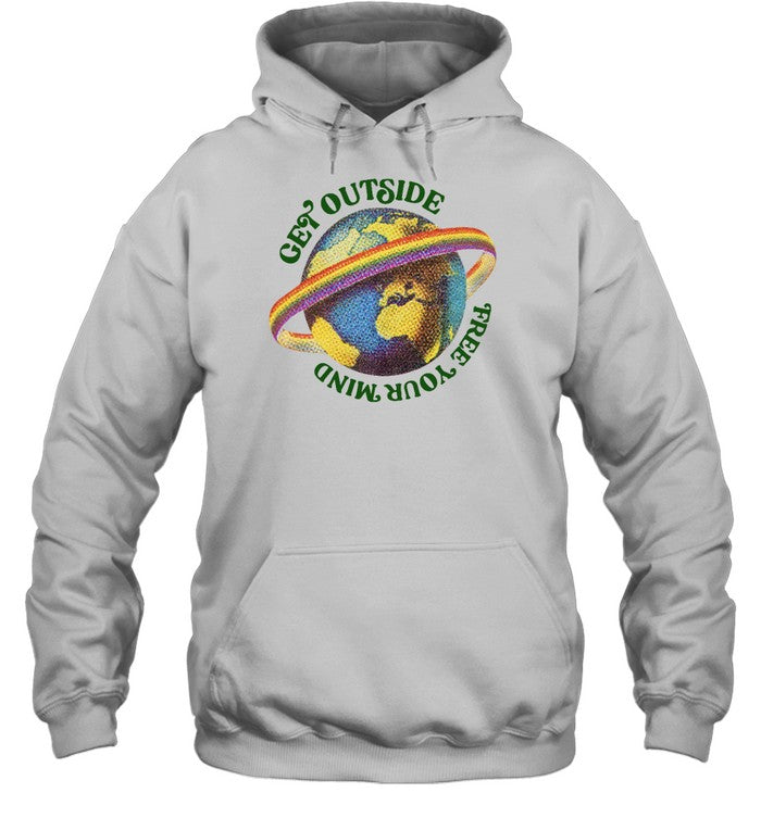 Get Outside Free Your Mind Hoodie