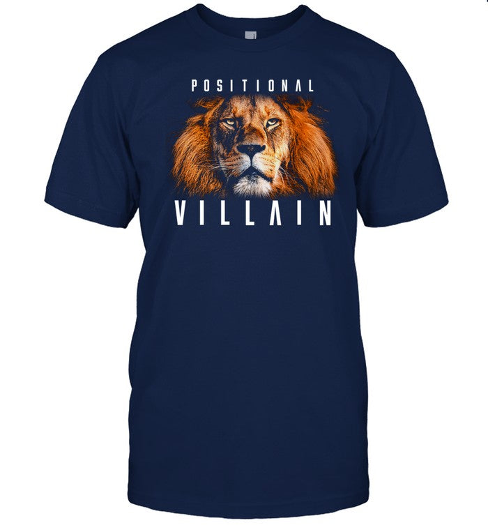 Brad Holmes Wearing Positional Villain Shirt