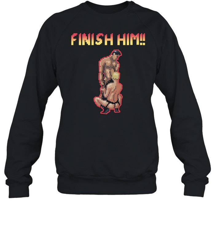 Finish Him Gaymer Hoodie