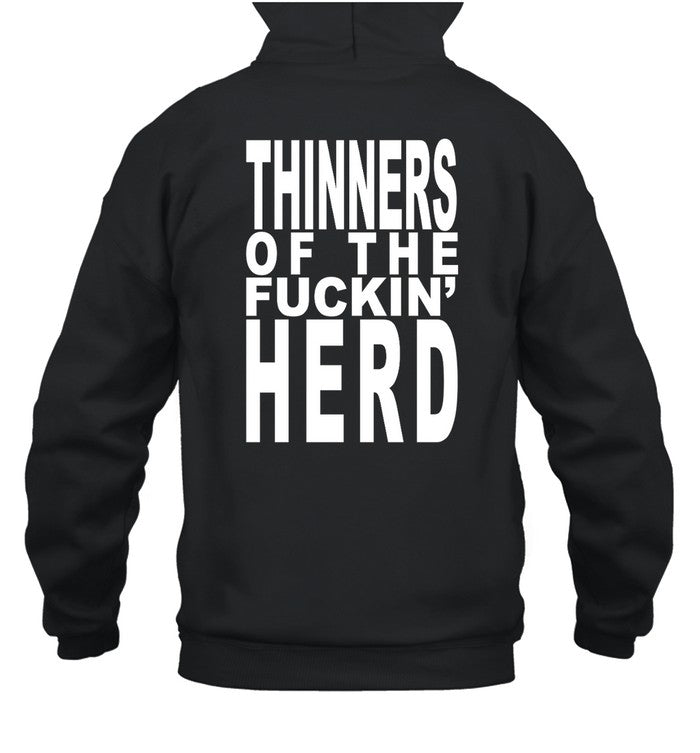 Code Fuckin Orange Thinners Of The Fuckin Herd Hoodie