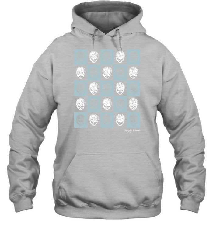 V.I.P. Skull Checkerboard Pepper Hoodie
