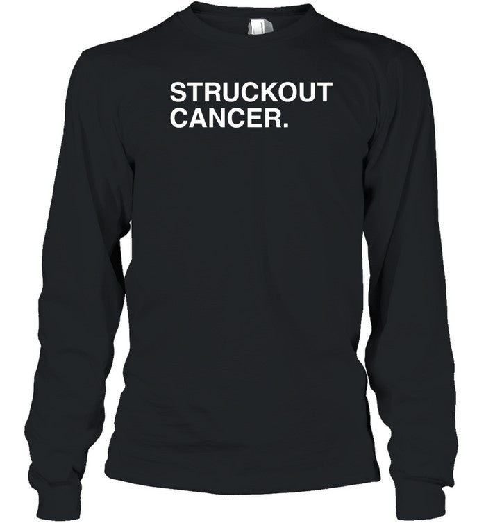 Liam Hendriks Wearing Struckout Cancer Hoodie