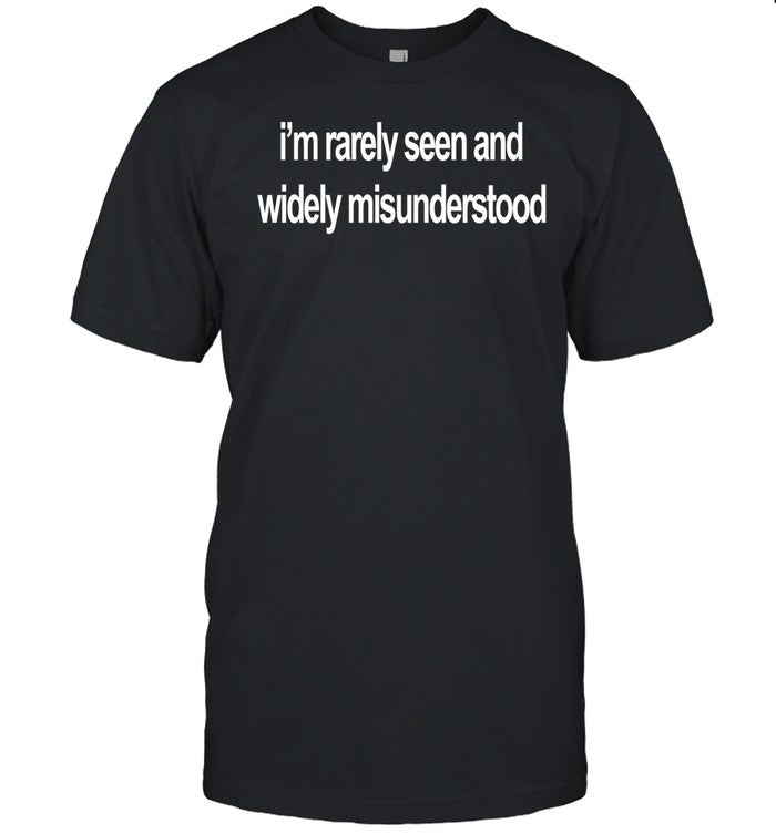 Bricksnpapers I'm Rarely Seen And Widely Misunderstood Tee