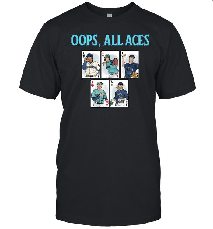 Mariners Oops, All Aces Tee