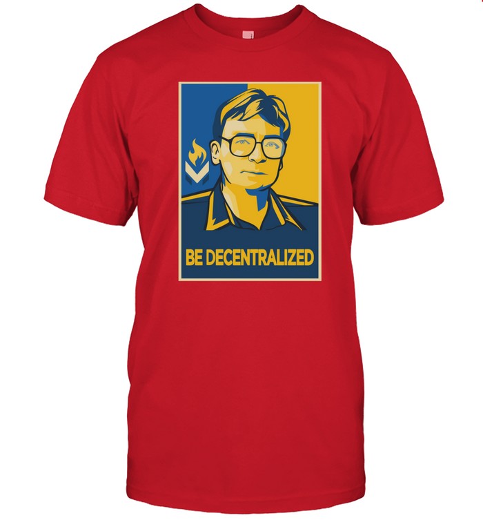 Hoppe Be Decentralized Tee Shirt