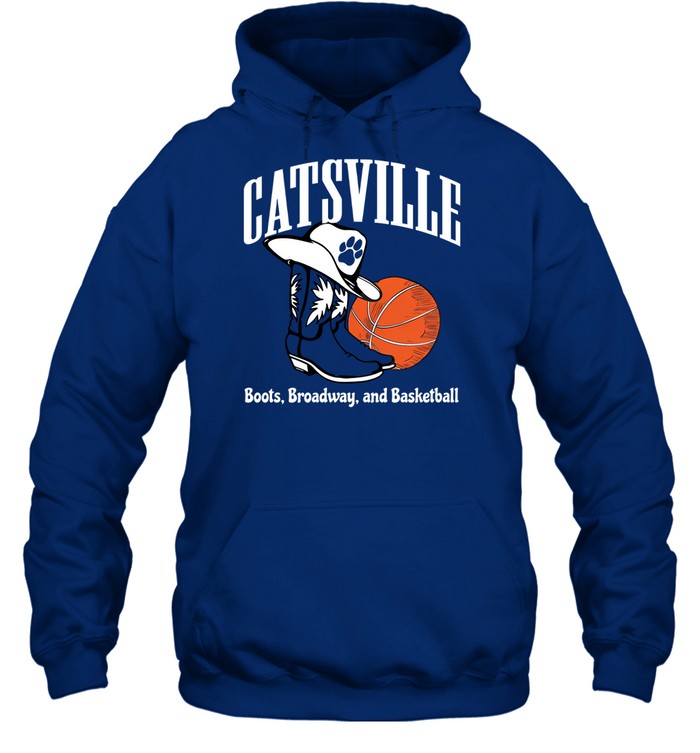 Catsville The Boots On Broadway Hoodie