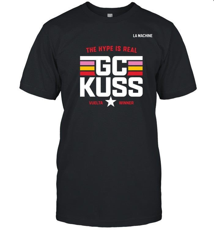 Team Jumbo Visma The Hype Is Real Gc Kuss Vuelta Winner T Shirt