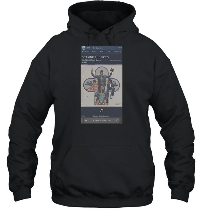 Rym Scaring The Hoes Hoodie