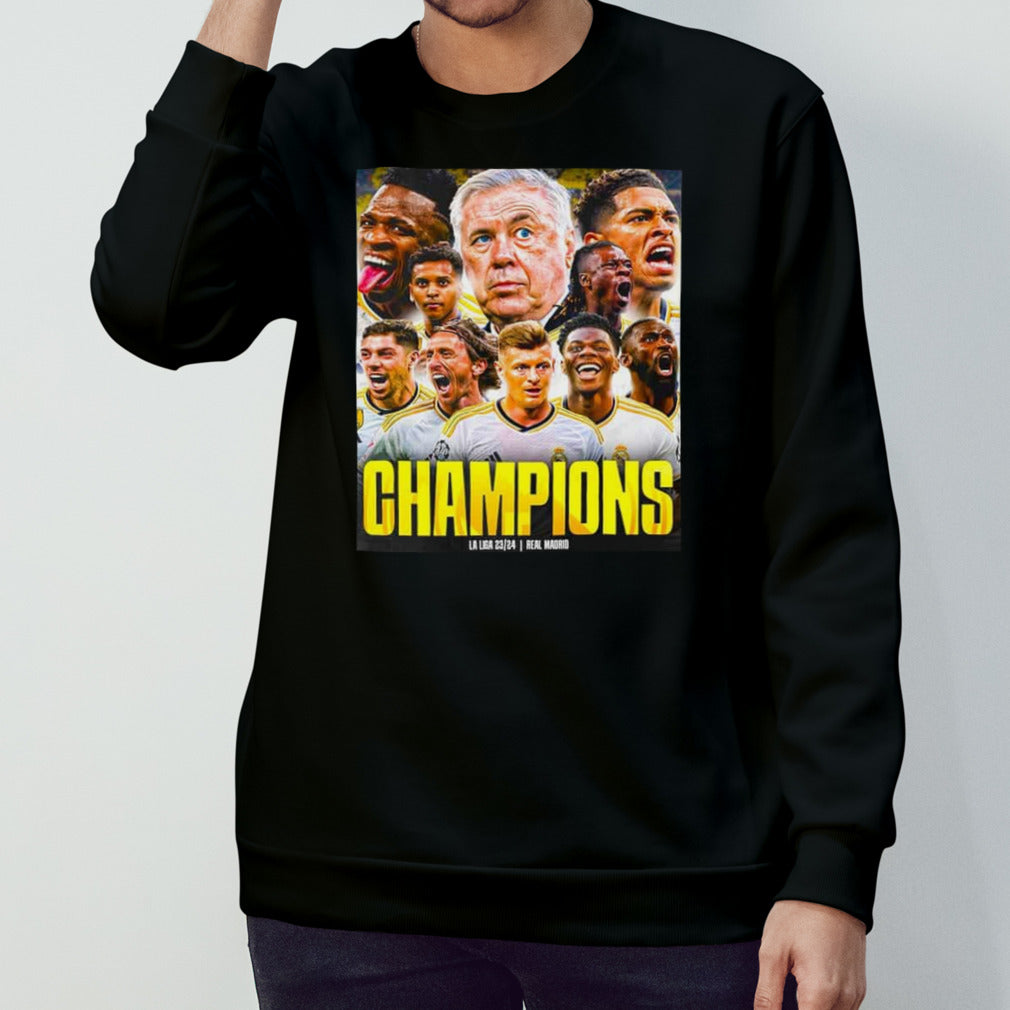 A Fantastic Season For Real Madrid Laliga Ea Sports Champion 2023-24 T-Shirt