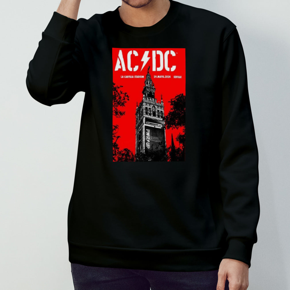 AC DC La Cartuja Stadium Seville Spain May 29 2024 Poster Shirt