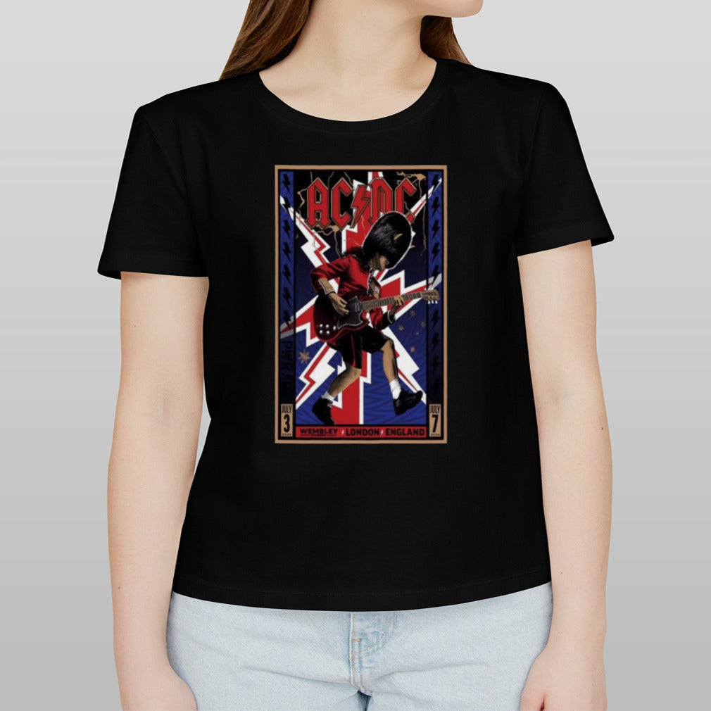 AC-DC Jul 3 2024 At Wembley Stadium In London UK Poster Shirt