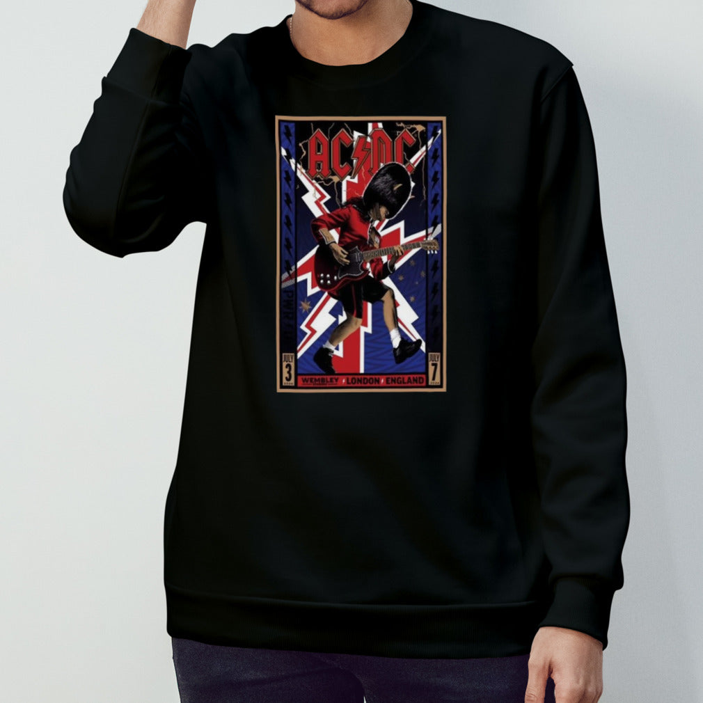 AC-DC Jul 3 2024 At Wembley Stadium In London UK Poster Shirt