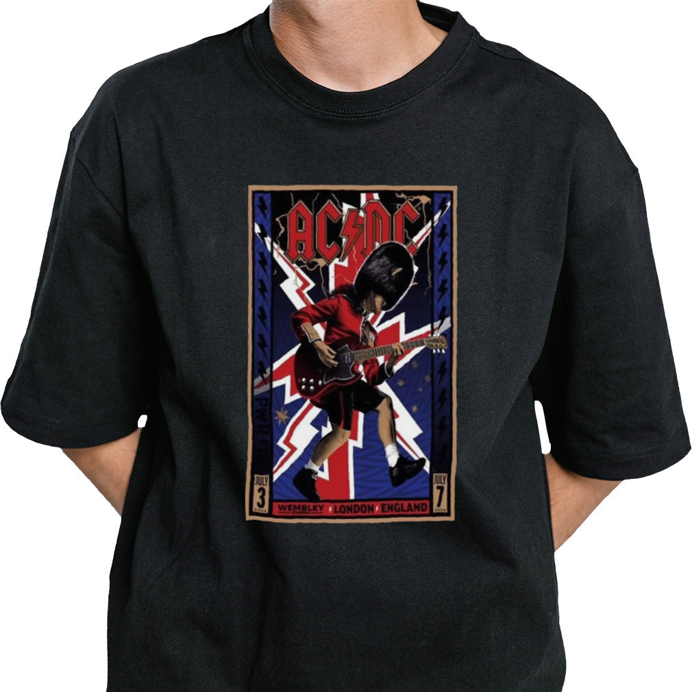 AC-DC Jul 3 2024 At Wembley Stadium In London UK Poster Shirt
