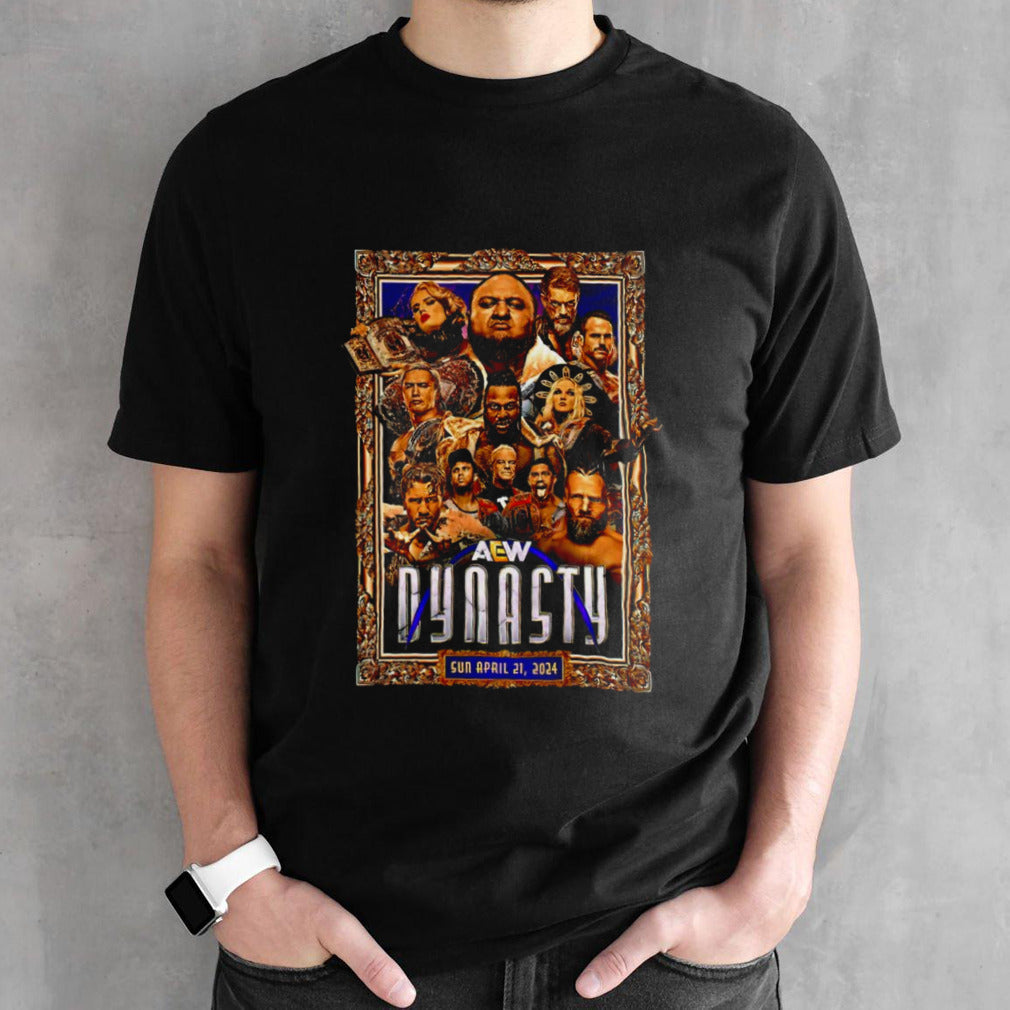 AEW Dynasty Poster shirts