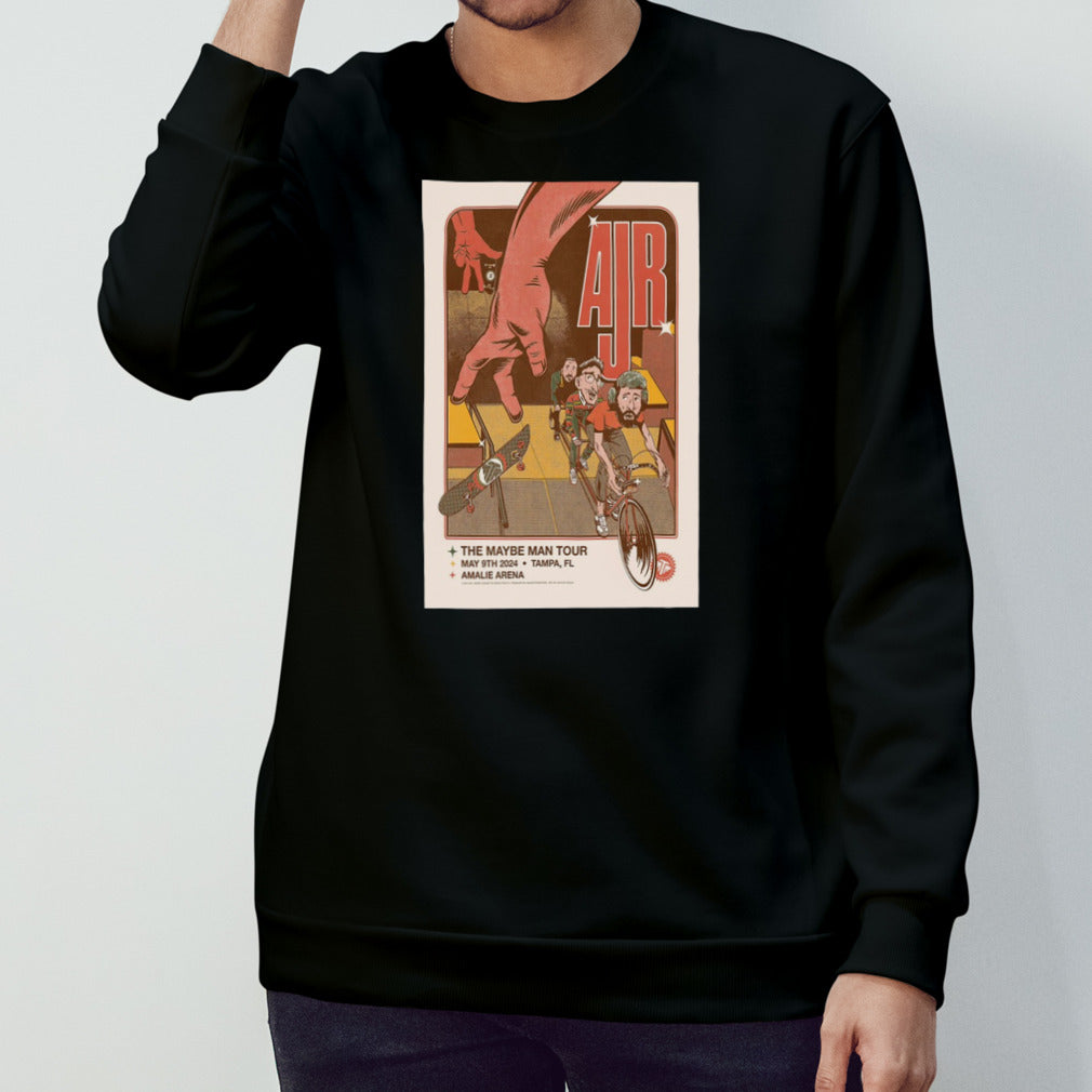 AJR May 9 2024 Amalie Arena, Tampa, FL Poster shirt