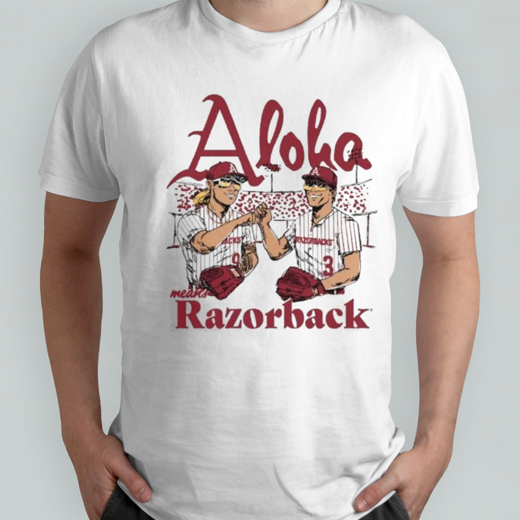 ALOY Arkansas Razorbacks Baseball Shirt