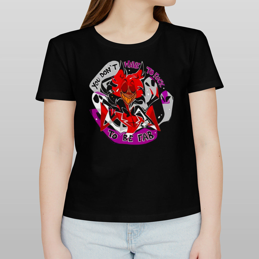 Alastor Asexual pride you donâ€™t have to fuck to be fab shirt