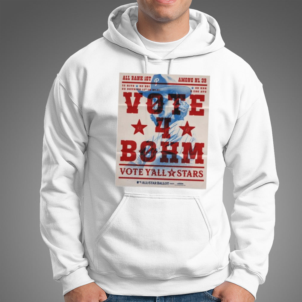 Alec Bohm Vote Yâ€™all Stars Philadelphia Phillies All-Stars 2024 Shirt